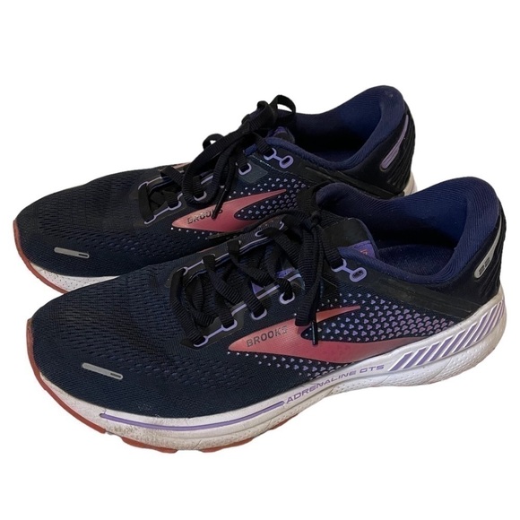 Brooks Shoes - Women’s BROOKS Adrenaline GTS 22 Sneakers Shoes Navy